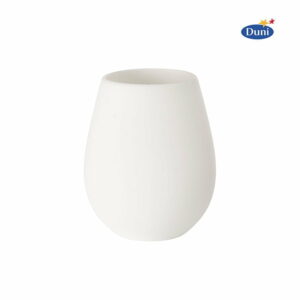 DUNI Svijećnjak silikonski 123x129 Moody maxy White