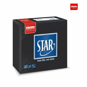 FATO star 38x38 crna 40/1