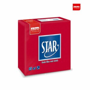 FATO star 38x38 crvena 40/1