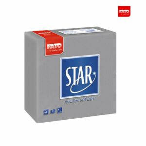 FATO star 38x38 Siva 40/1