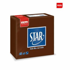 FATO star 38x38 čokolada 40/1