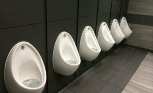 V-Screens® in urinal 2