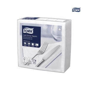 TORK Salveta 39x39 Soft white dinnernap