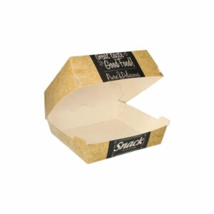 PAPSTAR 87493 KUTIJA ZA BURGERE 18X18X8,3CM 50/1