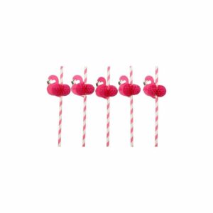 PAPSTAR 87782 Slamke papirnate 50/1 fi 6mm · 20cm "Flamingo"