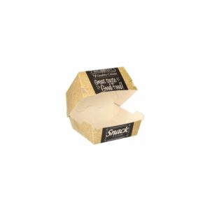 PAPSTAR 86634 Kutija za burger 50/1  7x9x9cm Good Food