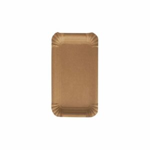 PAPSTAR 87941 Tanjur 250/1 papir Pure 11x17,5 cm, smeđi