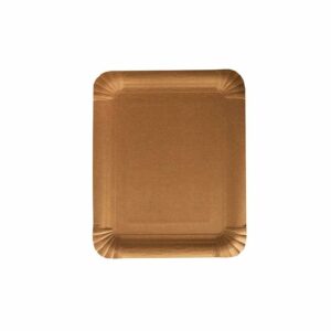 PAPSTAR 87943 Tanjur 250/1 papir Pure 16,5x20 cm, smeđi