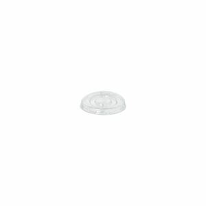 PAPSTAR 88977 Poklopci za posudice za umak PET, okrugle 5,9cm x 0,7cm, prozirne
