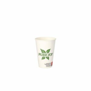PAPSTAR 88514 Čaše papirnate 0.2L  50/1, Ř 7.3x9.9cm, "Pure joy"